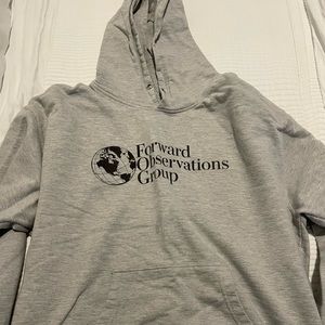 Light Grey Forward Observations Group hoodie hooded sweatshirt